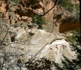 PICTURES/Bandelier - The Alcove House/t_Man on Ladder2a.JPG